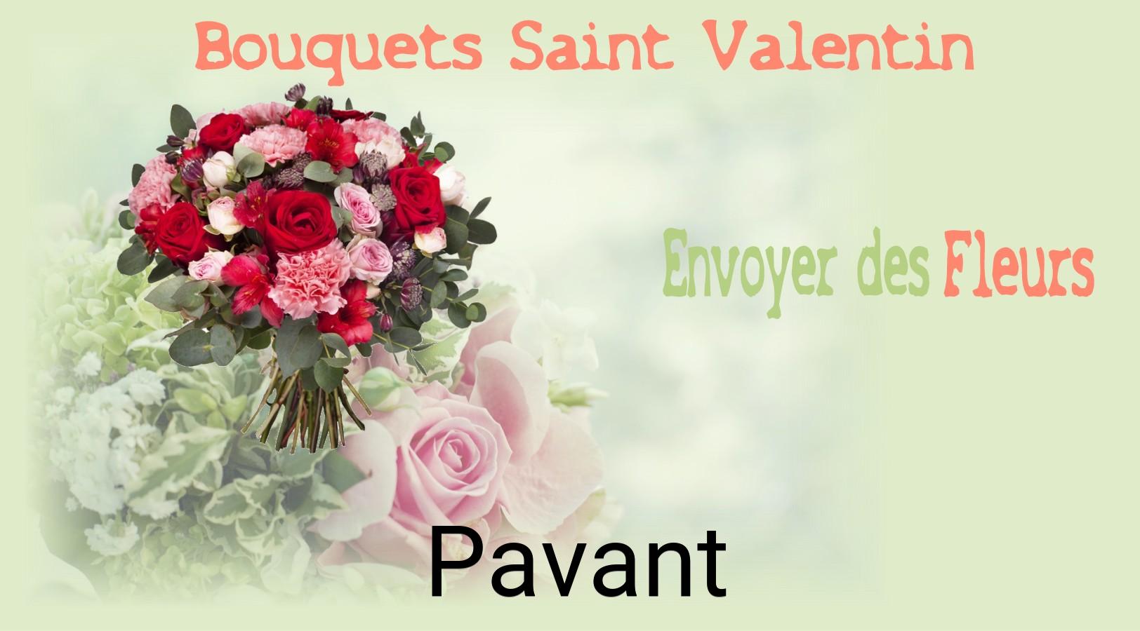 Roses de Saint-Valentin livrées à Pavant